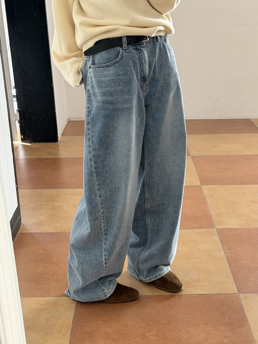 KARE/WEREPIECE韓國代購㊣女士新款熱賣人氣職業時尚牛仔褲KARE/WEREPIECE牛仔褲