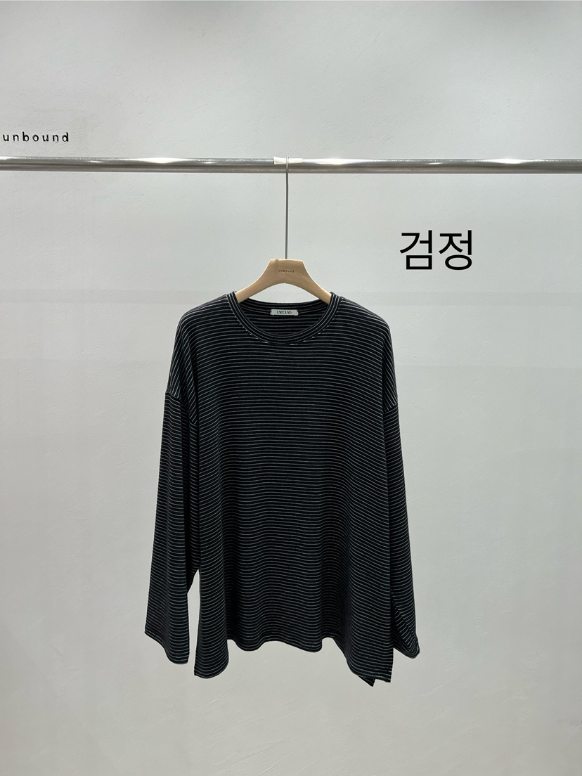 UNBOUND韓國代購㊣女裝新款推薦真品25秋冬熱賣休閑長袖T恤UNBOUND長袖T恤