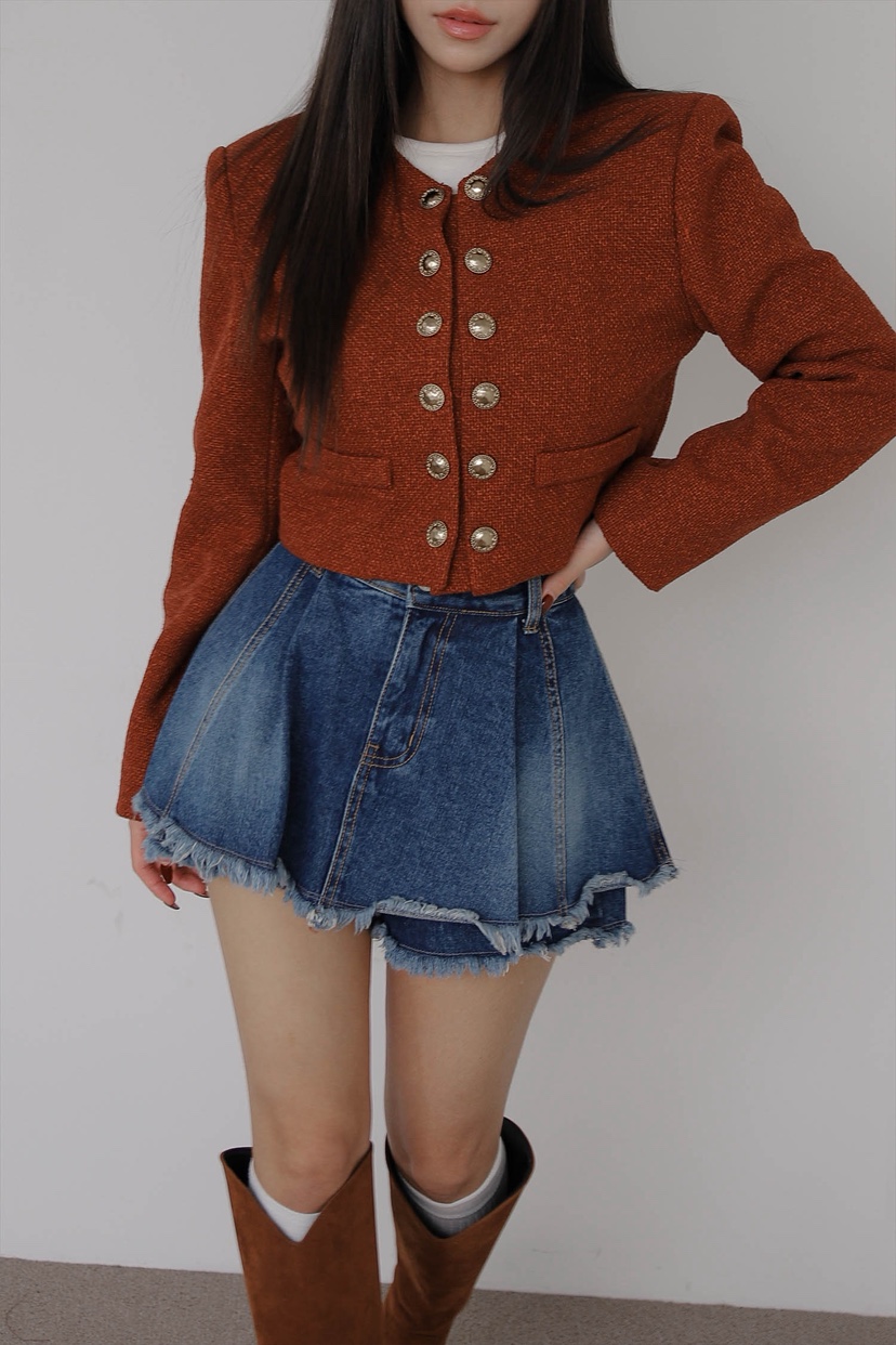 SLIT東大門㊣實拍女士新品真品休閑人氣25秋冬時尚推薦夾克SLIT夾克