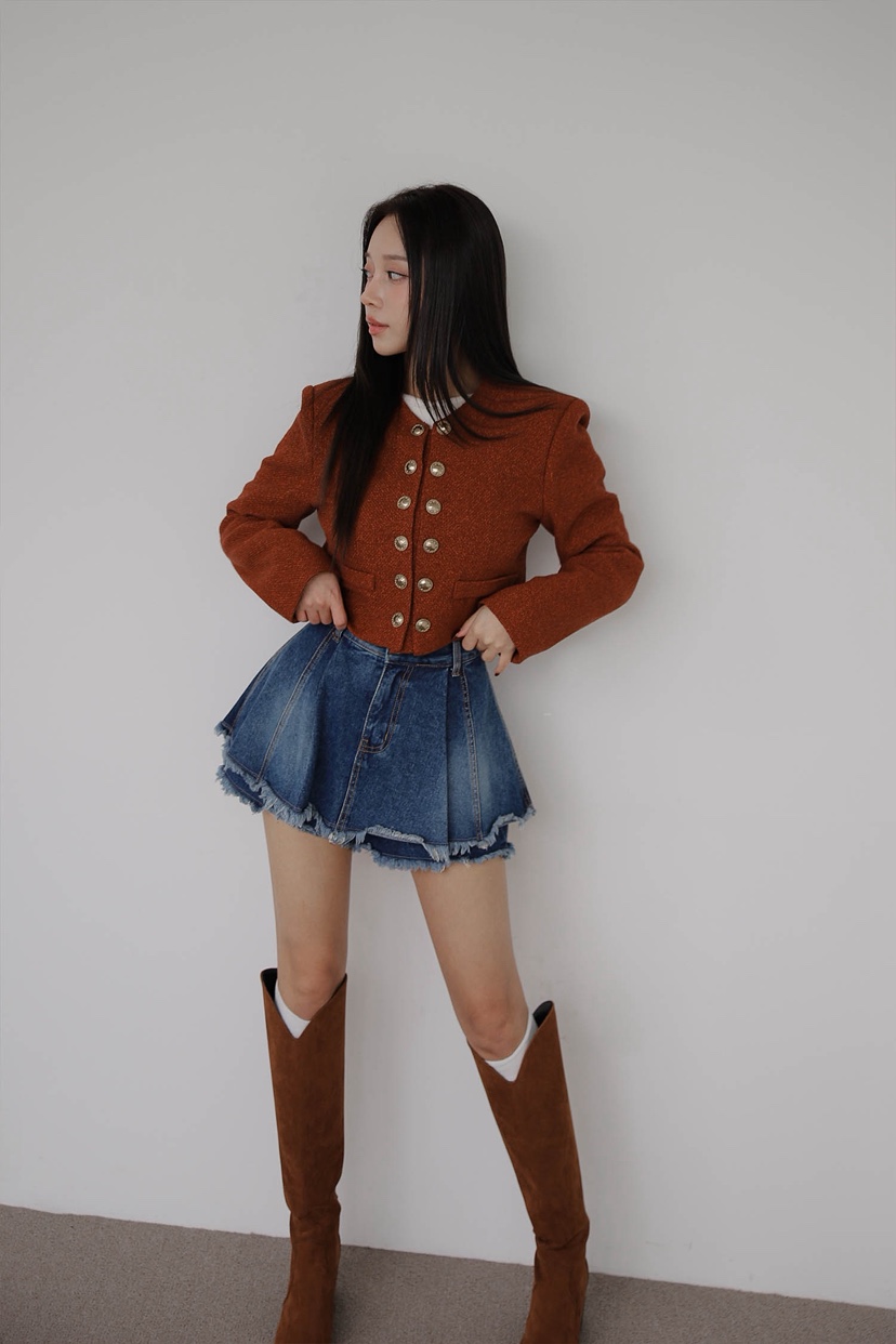 SLIT東大門㊣實拍女士新品真品休閑人氣25秋冬時尚推薦夾克SLIT夾克