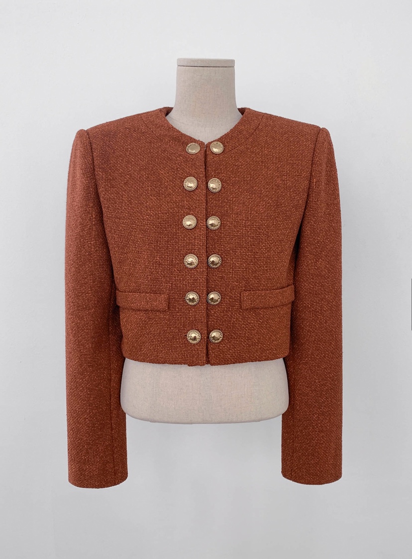 SLIT東大門㊣實拍女士新品真品休閑人氣25秋冬時尚推薦夾克SLIT夾克圖色3