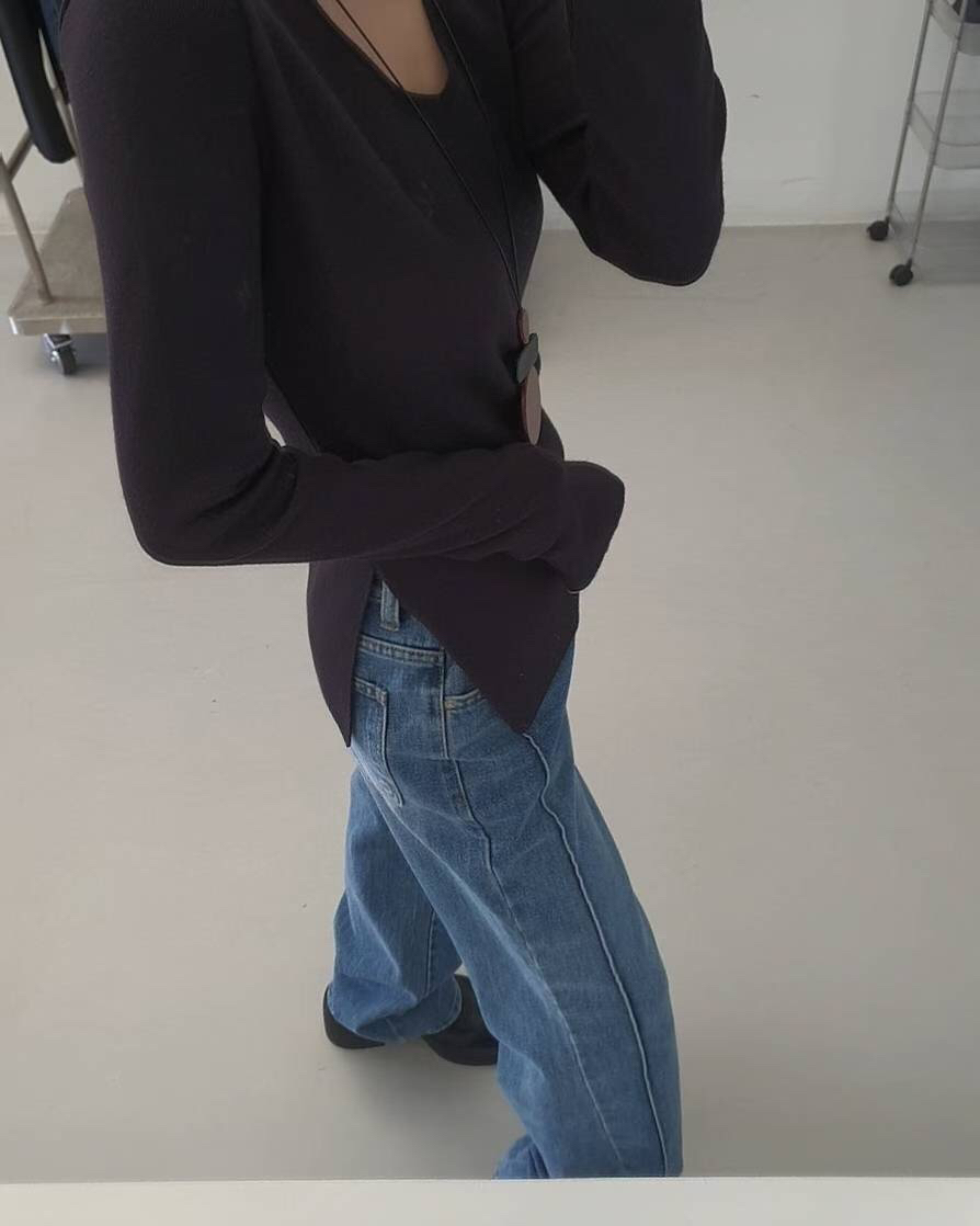 GENTLE B/LOVENTINA韓國代購㊣女士新款推薦25秋冬針織衫GENTLE B/LOVENTINA針織衫