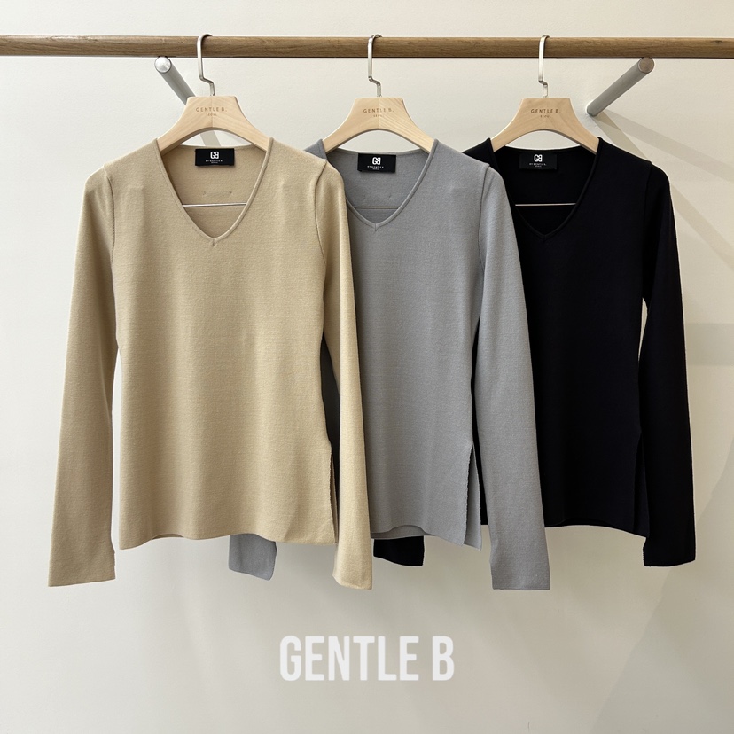 GENTLE B/LOVENTINA韓國代購㊣女士新款推薦25秋冬針織衫GENTLE B/LOVENTINA針織衫