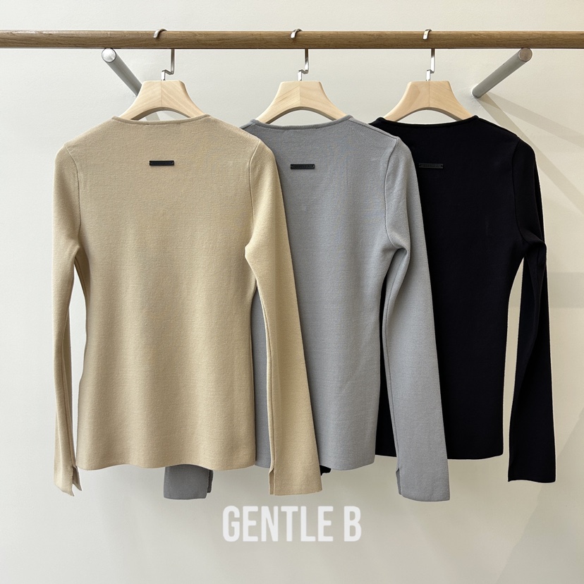 GENTLE B/LOVENTINA韓國代購㊣女士新款推薦25秋冬針織衫GENTLE B/LOVENTINA針織衫