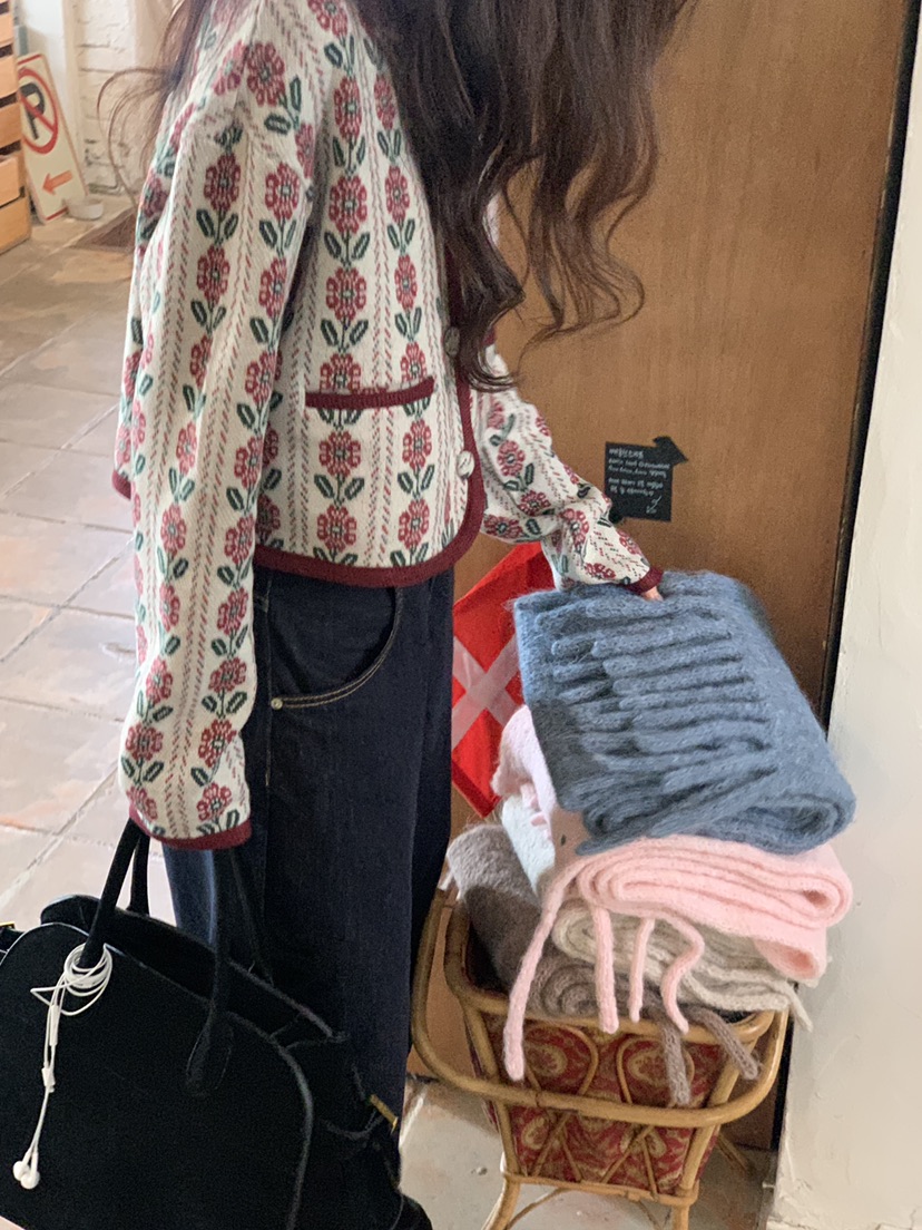 LOGARDEN韓國直郵㊣女裝新款真品休閑時尚人氣推薦職業毛衣LO GARDEN毛衣