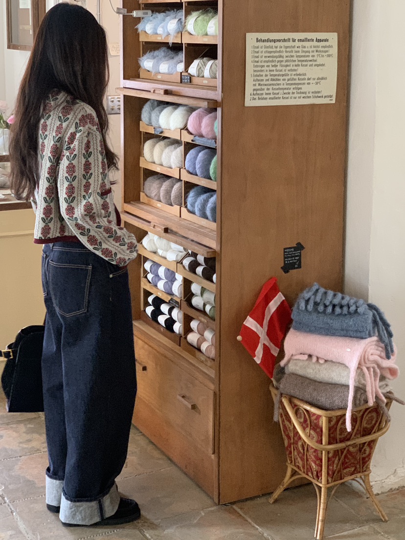 LOGARDEN韓國直郵㊣女裝新款真品休閑時尚人氣推薦職業毛衣LO GARDEN毛衣