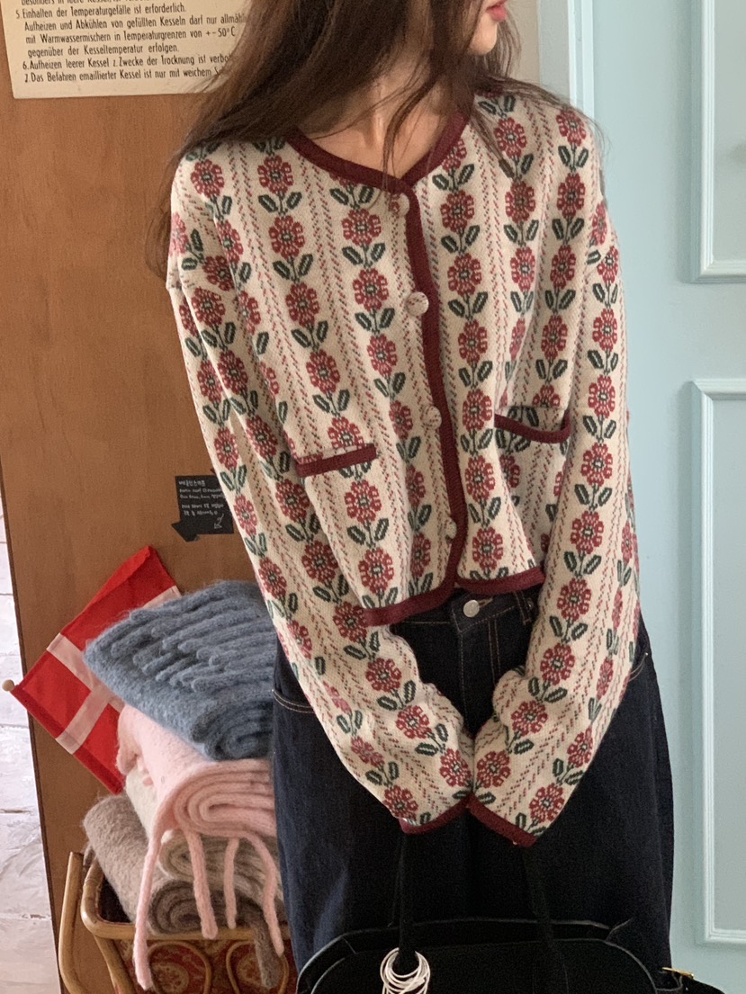 LOGARDEN韓國直郵㊣女裝新款真品休閑時尚人氣推薦職業毛衣LO GARDEN毛衣圖色1