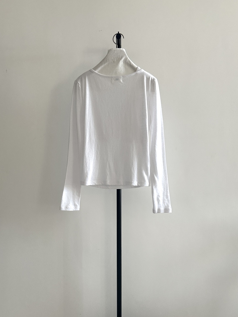 BAKING POWDER東大門㊣實拍女裝新款推薦職業真品熱賣長袖T恤BAKING POWDER長袖T恤