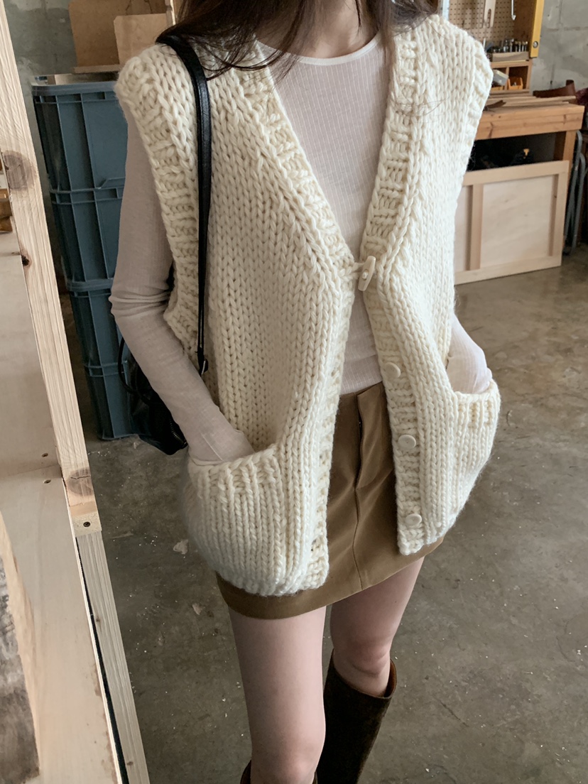 LOGARDEN東大門㊣代購女士新款熱賣休閑時尚真品職業人氣馬甲LO GARDEN馬甲圖色1