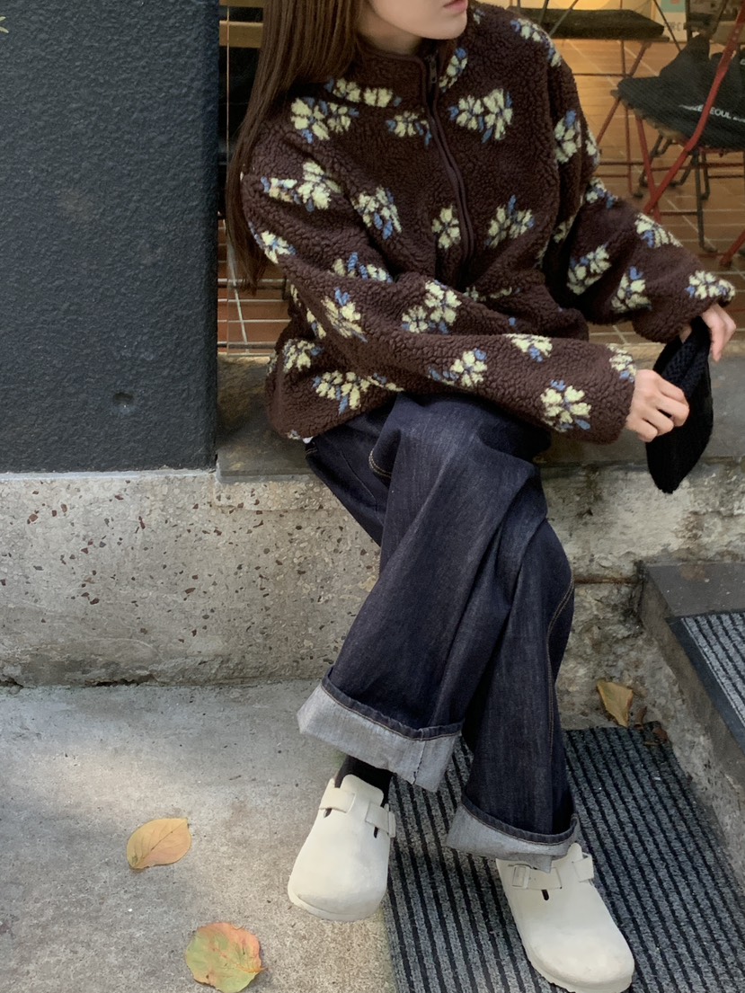 LOGARDEN東大門㊣直郵女士新品人氣熱賣時尚25秋冬夾克羊毛LO GARDEN夾克