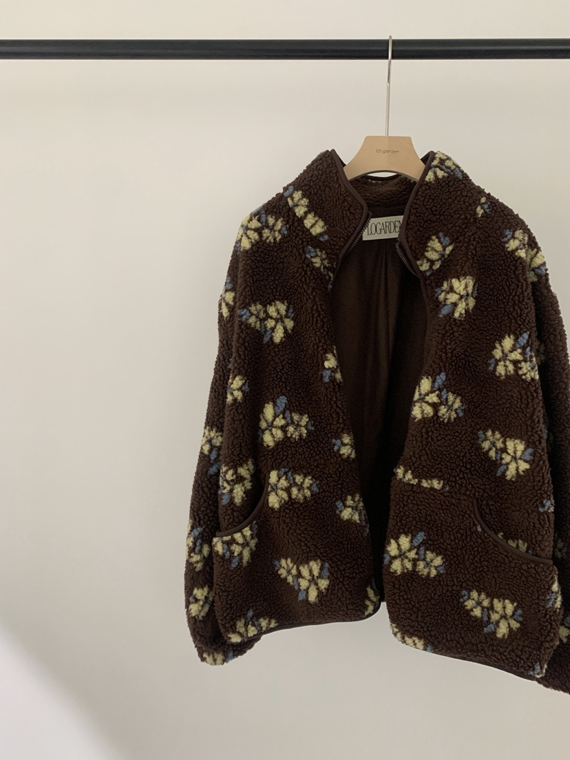 LOGARDEN東大門㊣直郵女士新品人氣熱賣時尚25秋冬夾克羊毛LO GARDEN夾克圖色2