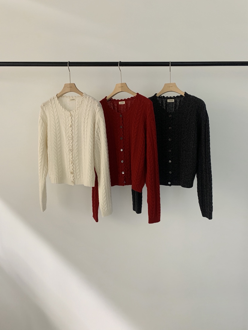 LOGARDEN韓國直郵㊣女士新款推薦25秋冬真品人氣休閑針織衫LO GARDEN針織衫