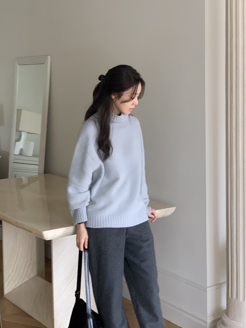 BAKING POWDER韓國直郵㊣女士新款真品休閑25秋冬推薦毛衣BAKING POWDER毛衣