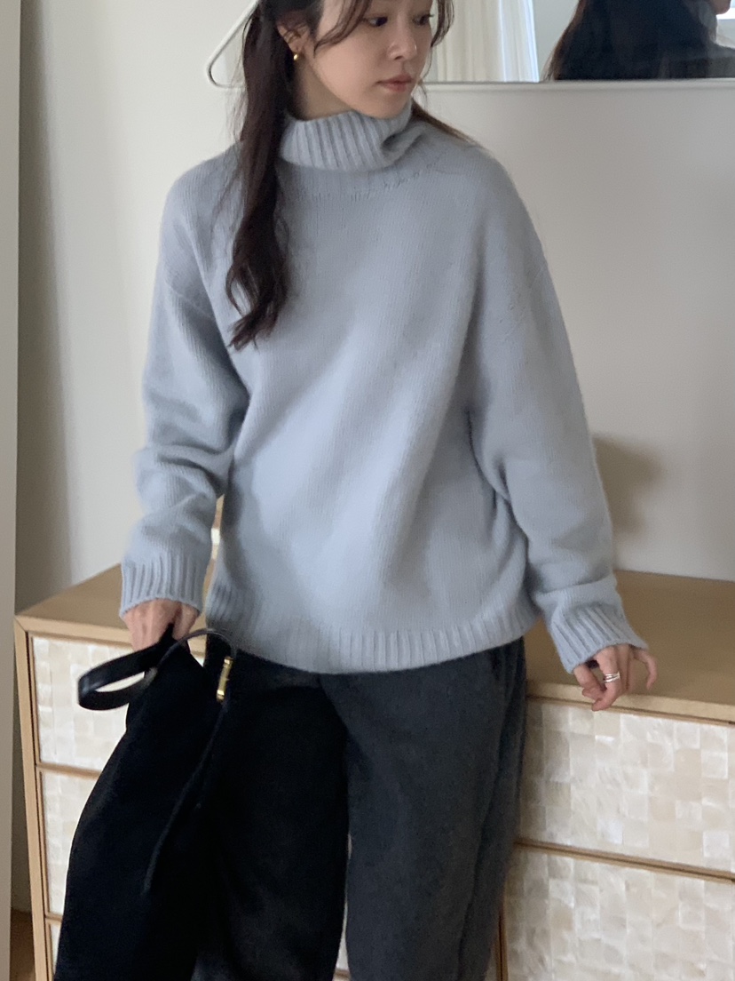 BAKING POWDER韓國直郵㊣女士新款真品休閑25秋冬推薦毛衣BAKING POWDER毛衣