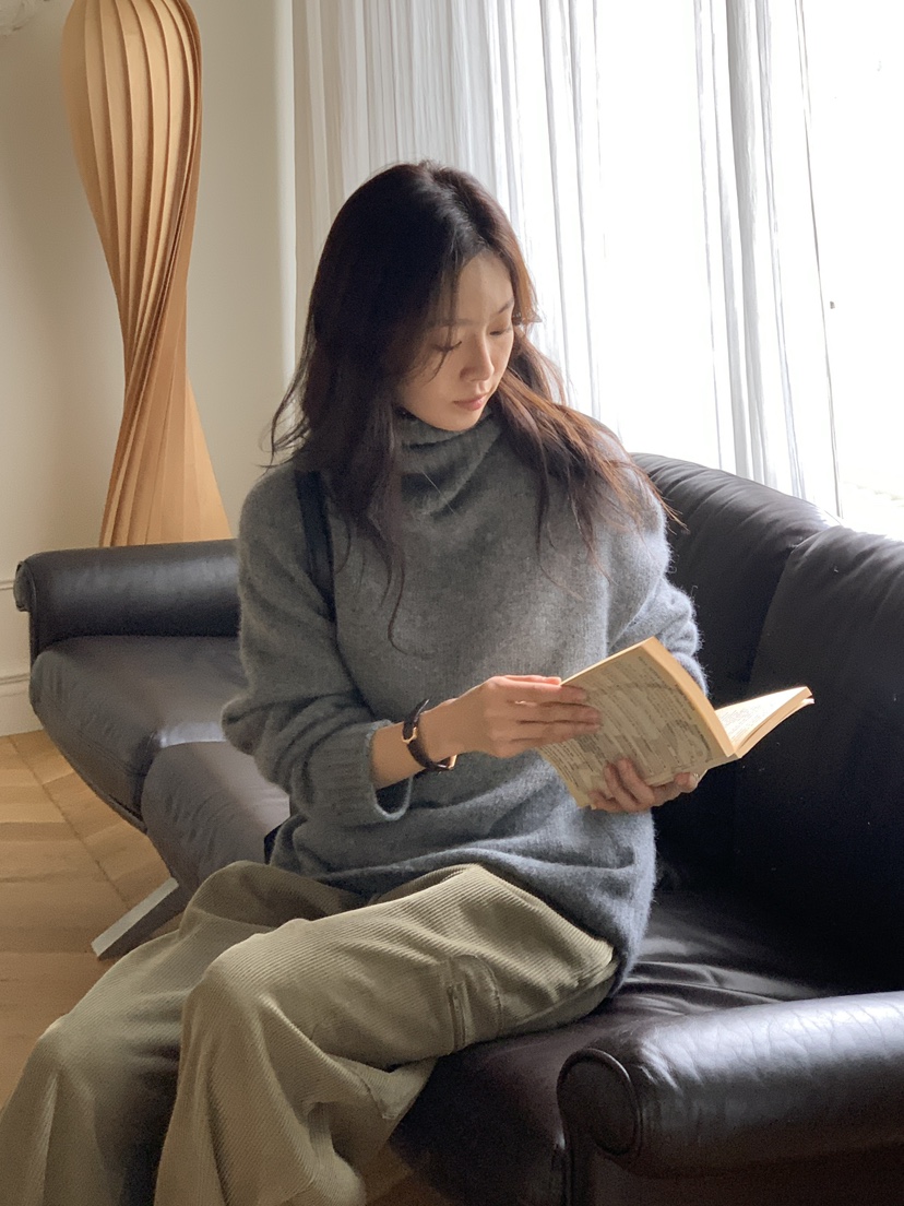 BAKING POWDER韓國直郵㊣女士新款真品休閑25秋冬推薦毛衣BAKING POWDER毛衣