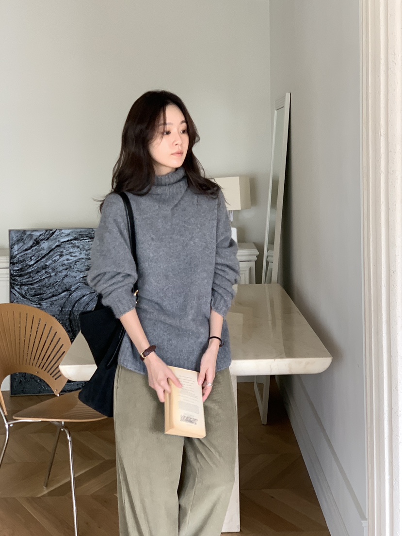 BAKING POWDER韓國直郵㊣女士新款真品休閑25秋冬推薦毛衣BAKING POWDER毛衣