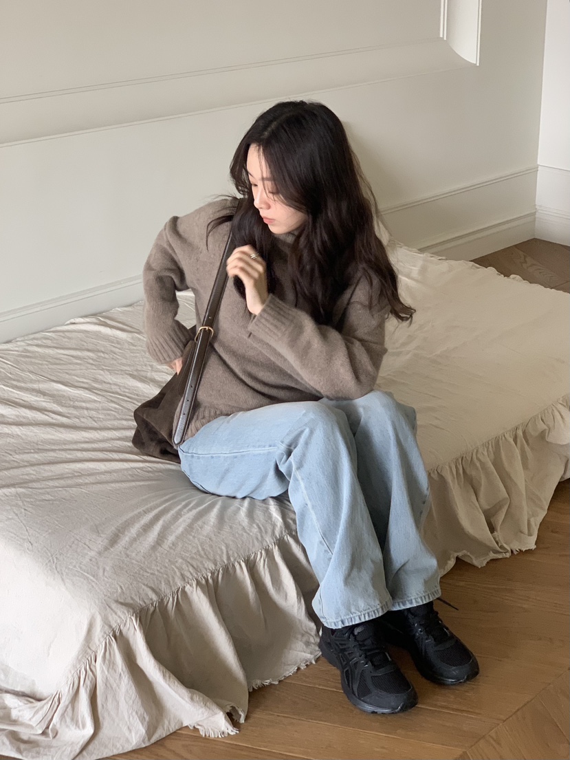 BAKING POWDER韓國直郵㊣女士新款真品休閑25秋冬推薦毛衣BAKING POWDER毛衣