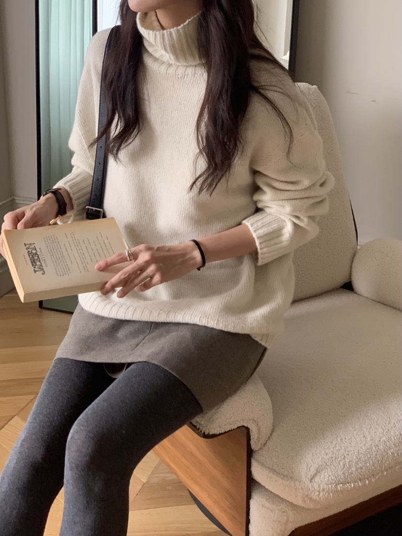 BAKING POWDER韓國直郵㊣女士新款真品休閑25秋冬推薦毛衣BAKING POWDER毛衣