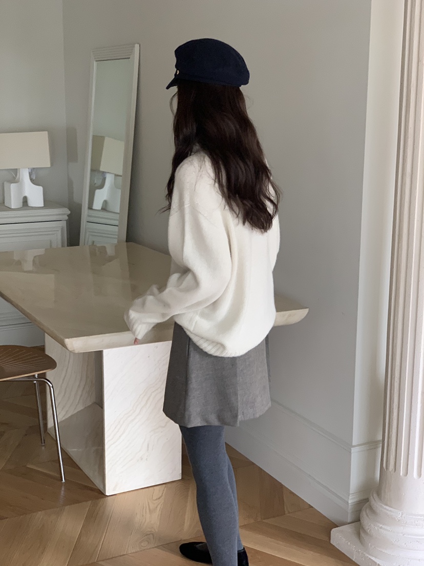 BAKING POWDER韓國直郵㊣女士新款真品休閑25秋冬推薦毛衣BAKING POWDER毛衣