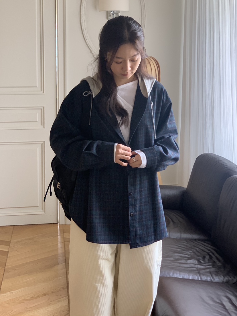 BAKING POWDER東大門㊣代購女裝新品時尚25秋冬襯衫蕾絲衫BAKING POWDER襯衫/蕾絲衫