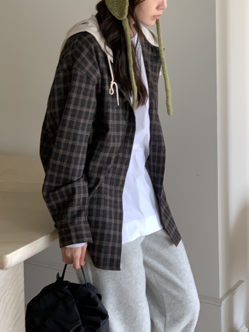 BAKING POWDER東大門㊣代購女裝新品時尚25秋冬襯衫蕾絲衫BAKING POWDER襯衫/蕾絲衫