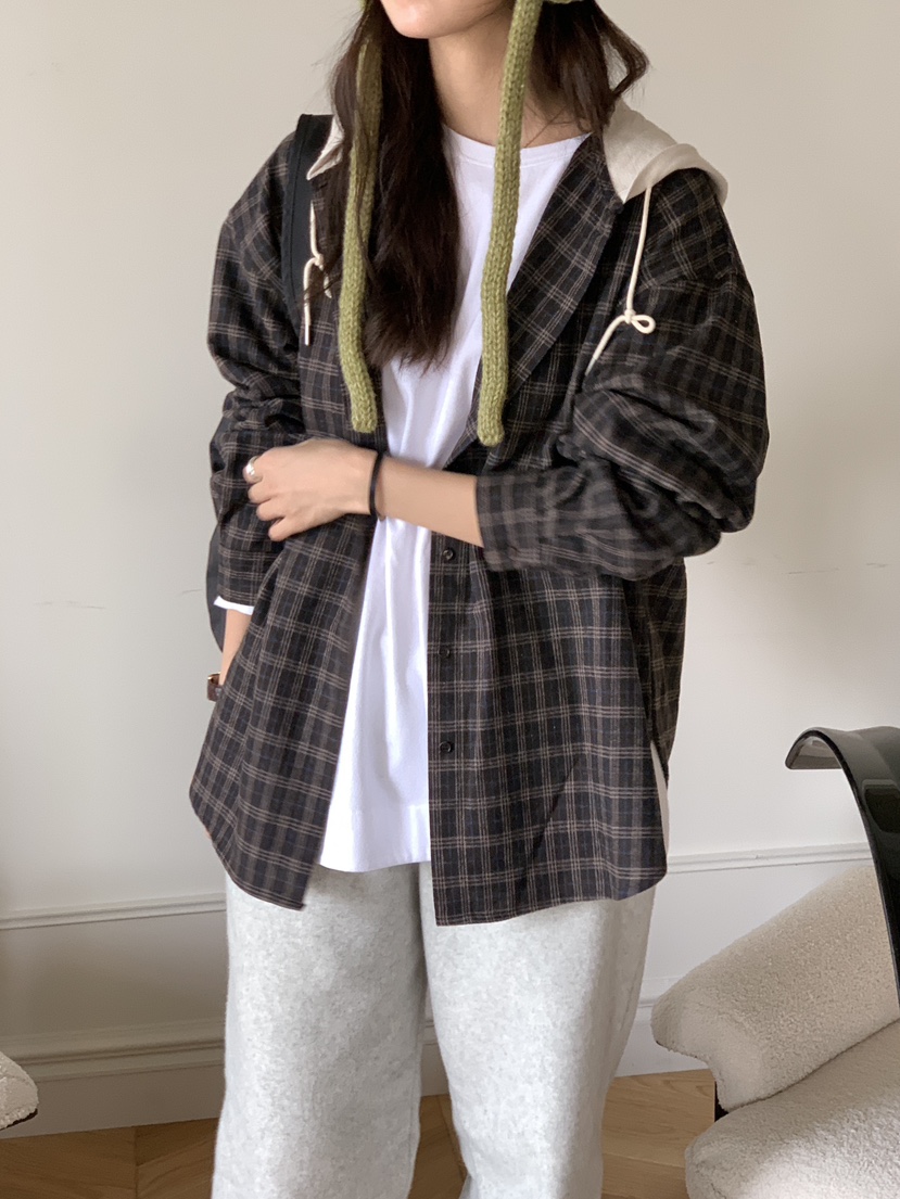 BAKING POWDER東大門㊣代購女裝新品時尚25秋冬襯衫蕾絲衫BAKING POWDER襯衫/蕾絲衫