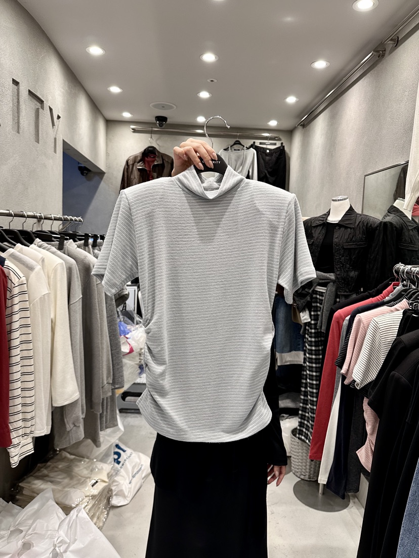 CELEBRITY-A東大門㊣實拍女士新品人氣時尚推薦職業真品T恤CELEBRITY-AT恤圖色2