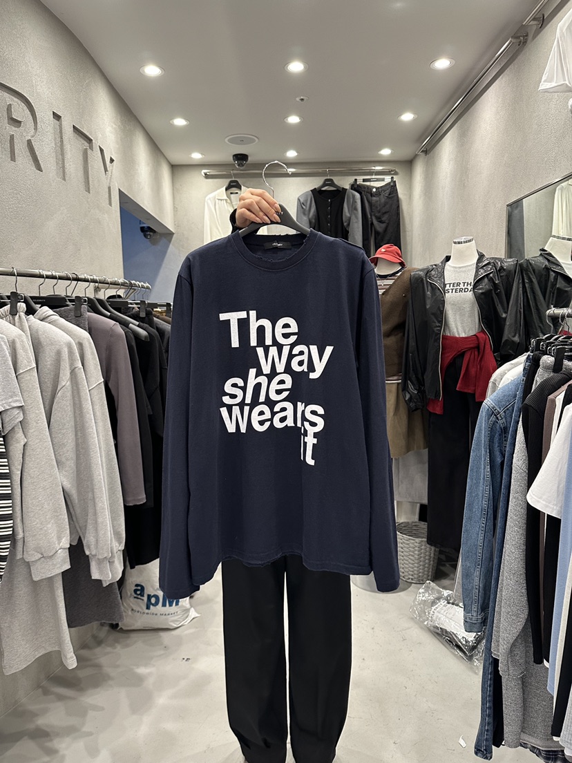 CELEBRITY-A東大門㊣直郵女裝新品25秋冬休閑推薦職業長袖T恤CELEBRITY-A長袖T恤圖色4