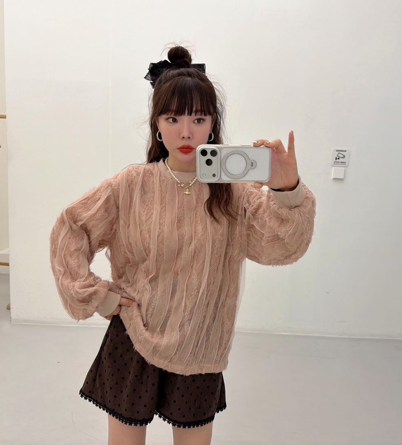 LOVABLE東大門㊣代購女裝新品推薦休閑職業人氣25秋冬時尚衛衣LOVABLE衛衣