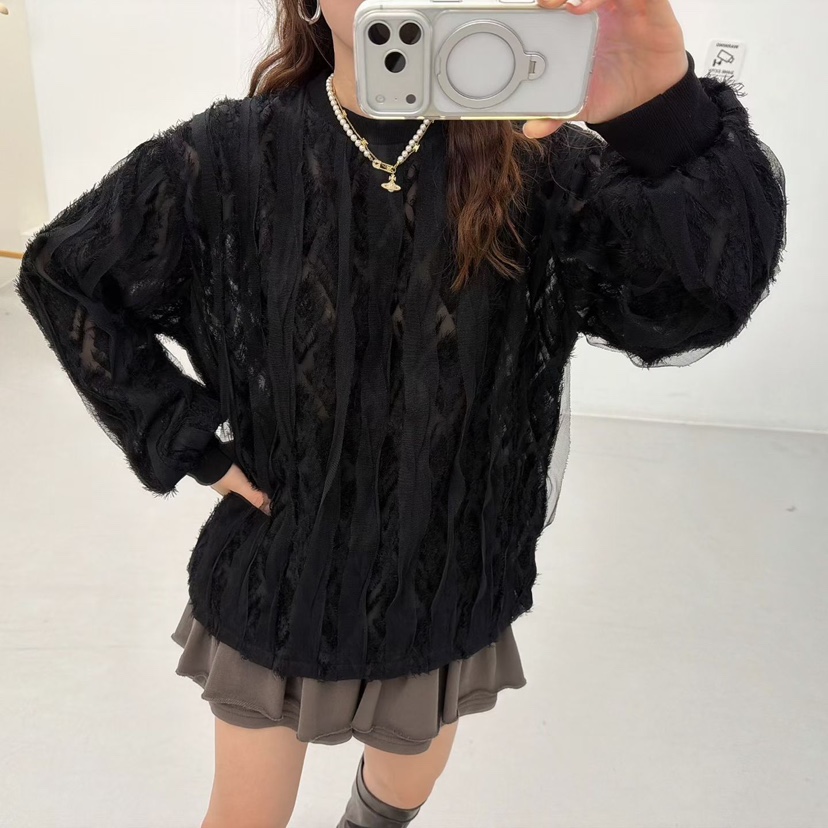 LOVABLE東大門㊣代購女裝新品推薦休閑職業人氣25秋冬時尚衛衣LOVABLE衛衣