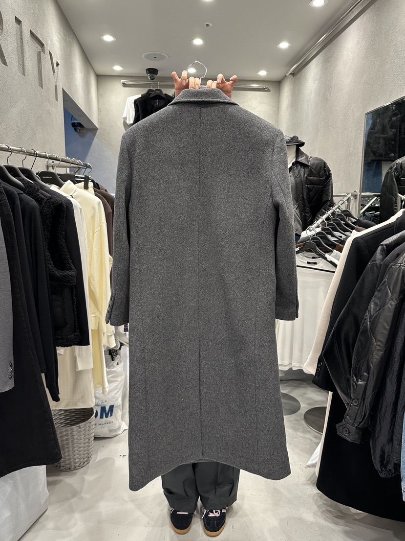 CELEBRITY-A東大門㊣實拍女士新款職業時尚休閑中長款大衣CELEBRITY-A中長款大衣