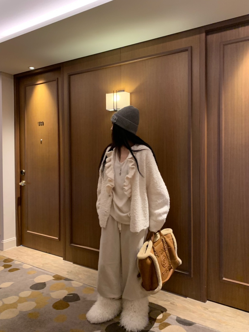 VIRKIN韓國代購㊣女士新款人氣真品推薦針織衫褶邊針織開衫VIRKIN針織衫