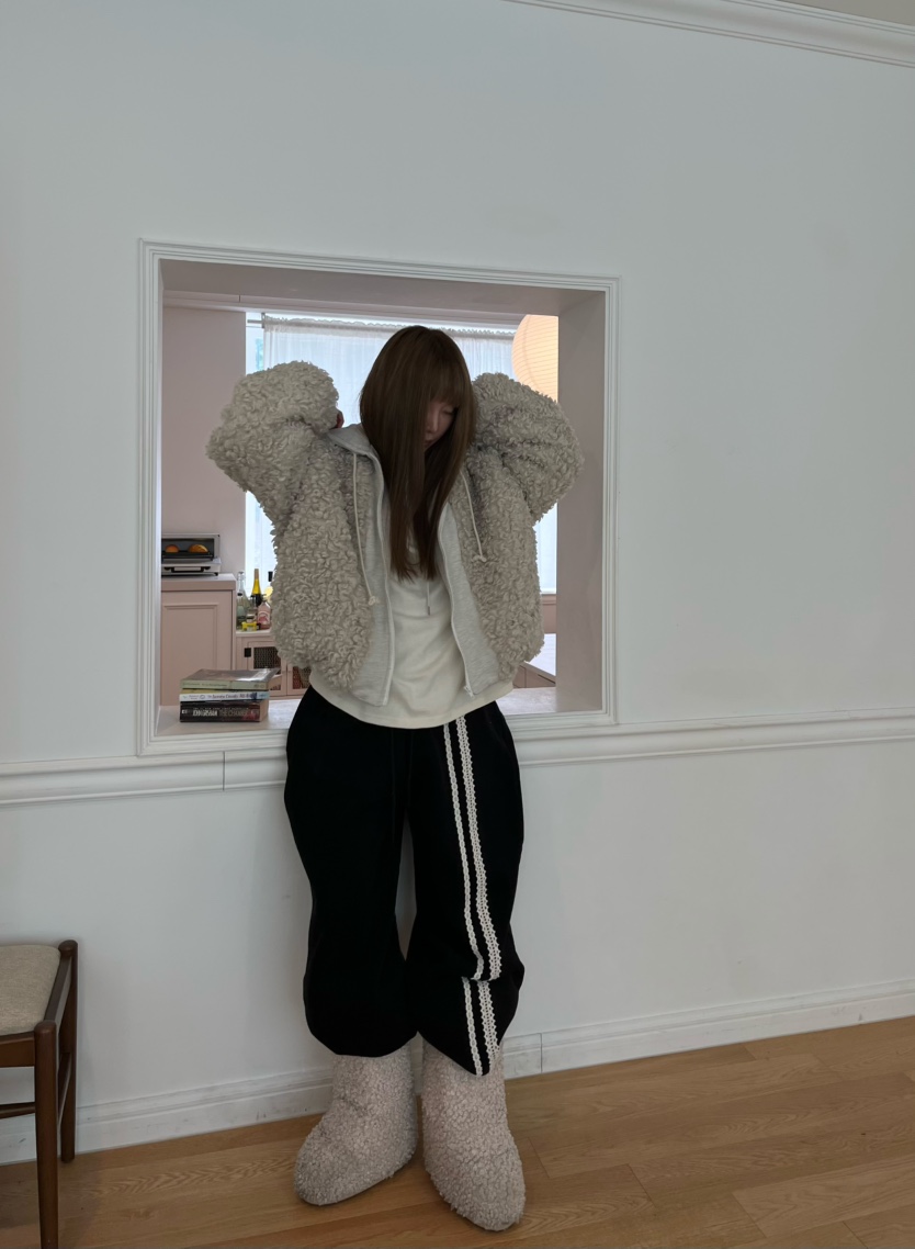 LOVE PULL韓國直郵㊣女士新款真品推薦職業休閑褲鉤針編織LOVE PULL休閑褲