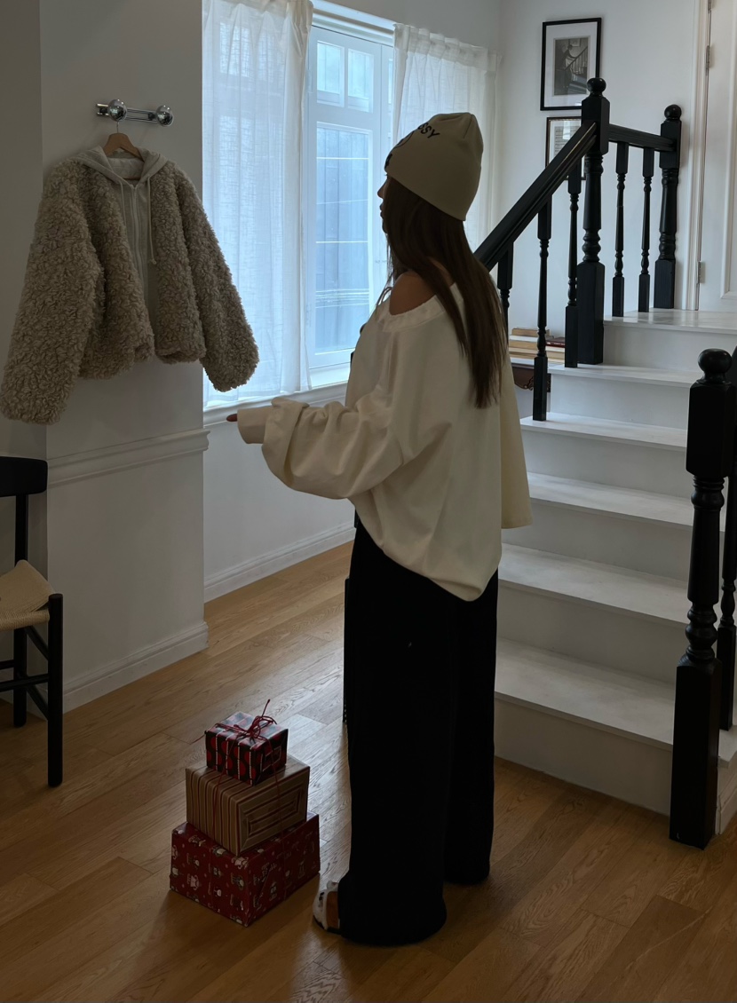 LOVE PULL東大門㊣直郵女士新品推薦25秋冬人氣休閑長袖T恤LOVE PULL長袖T恤