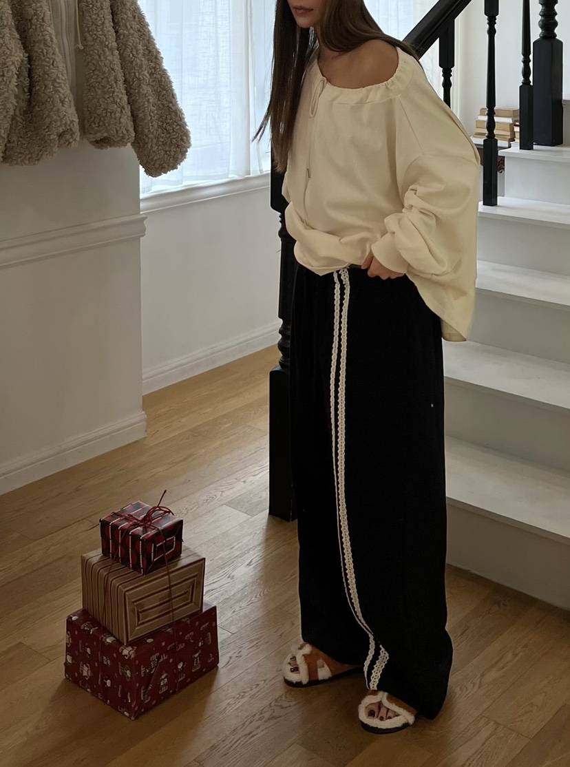 LOVE PULL東大門㊣直郵女士新品推薦25秋冬人氣休閑長袖T恤LOVE PULL長袖T恤