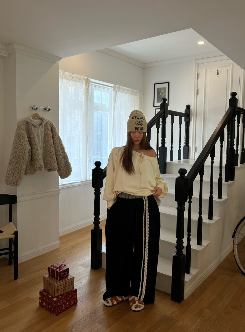 LOVE PULL東大門㊣直郵女士新品推薦25秋冬人氣休閑長袖T恤LOVE PULL長袖T恤