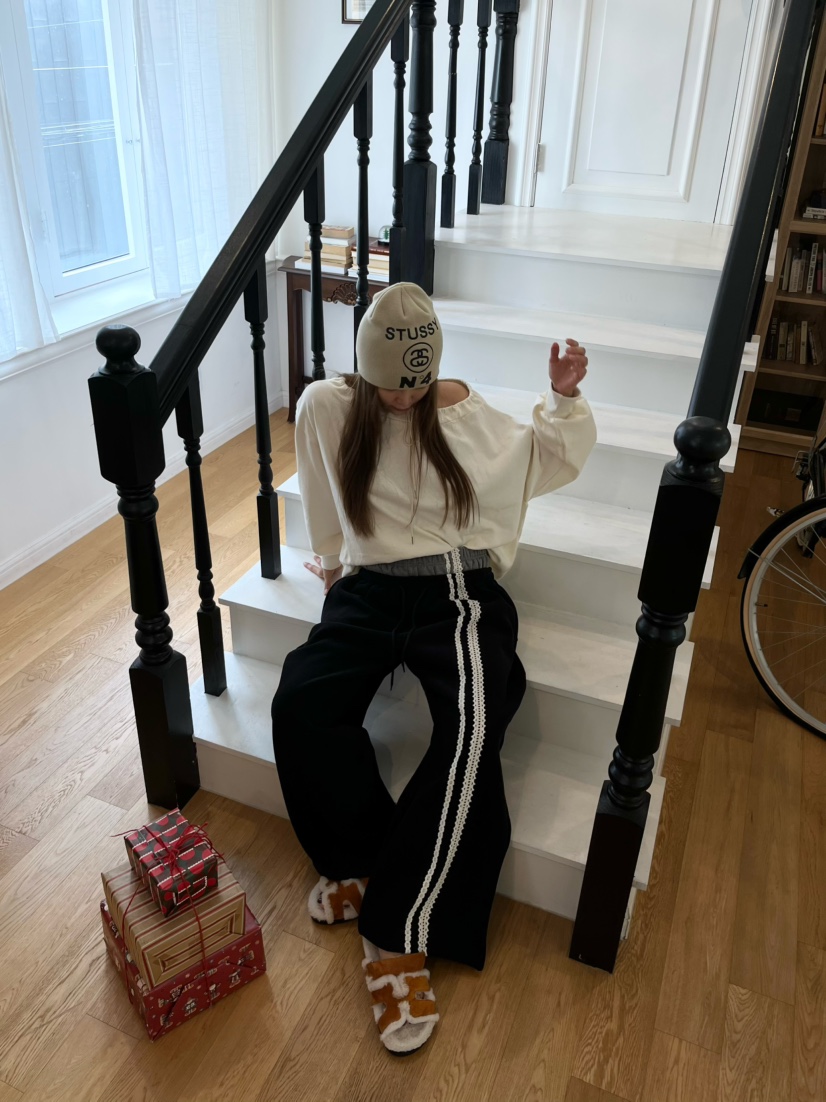 LOVE PULL東大門㊣直郵女士新品推薦25秋冬人氣休閑長袖T恤LOVE PULL長袖T恤