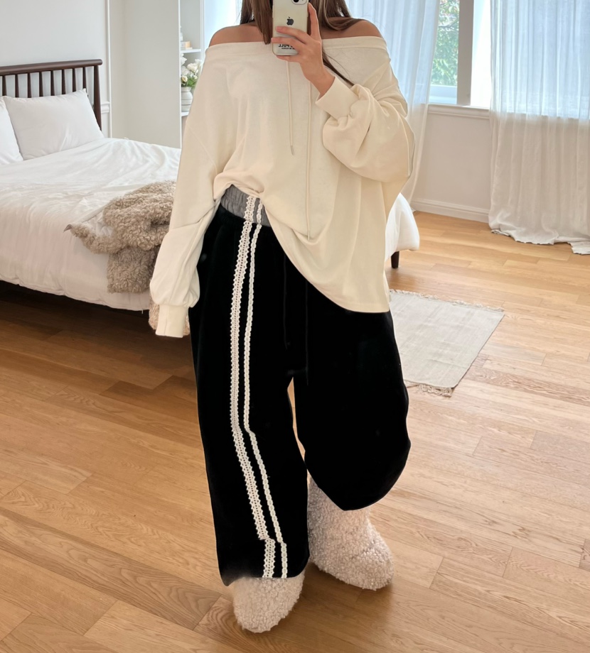 LOVE PULL東大門㊣直郵女士新品推薦25秋冬人氣休閑長袖T恤LOVE PULL長袖T恤