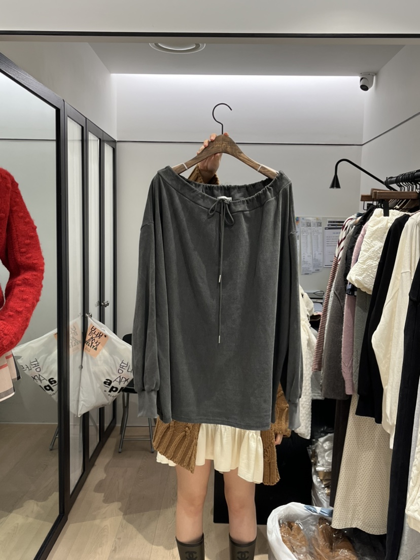 LOVE PULL東大門㊣直郵女士新品推薦25秋冬人氣休閑長袖T恤LOVE PULL長袖T恤圖色2