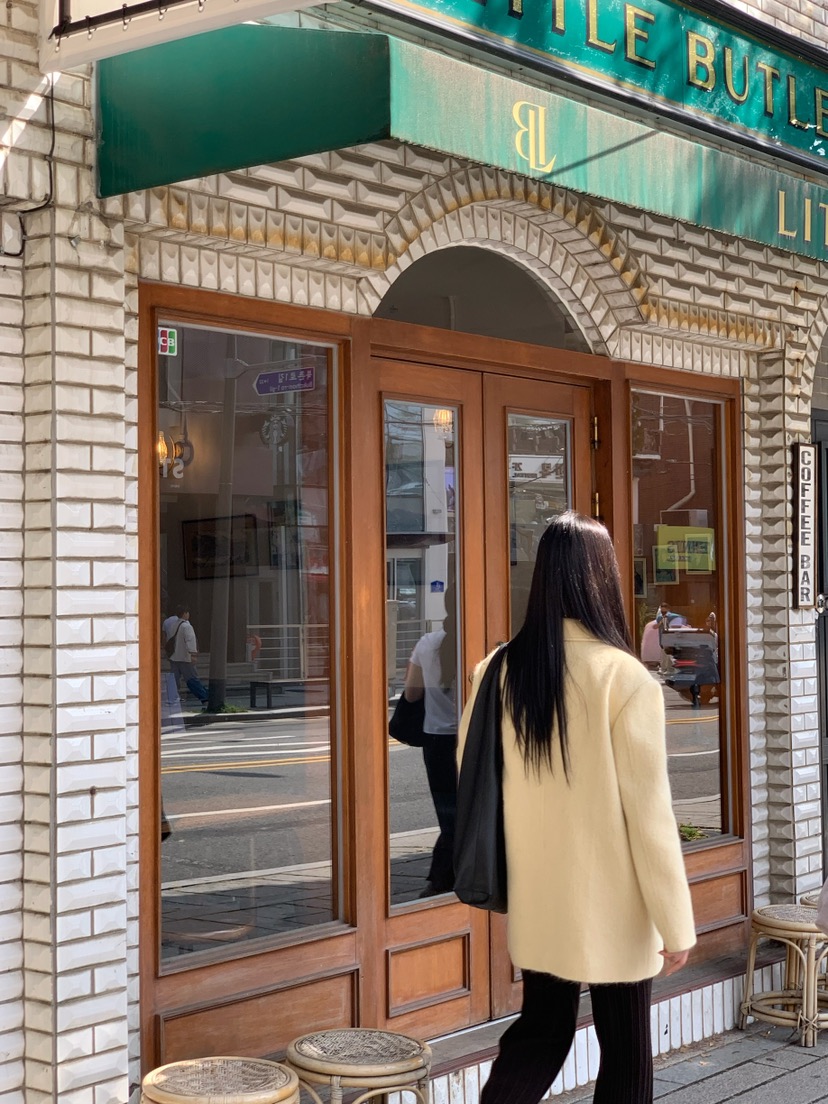 A Flan東大門㊣代購女士新款休閑熱賣人氣真品時尚中長款大衣A:FLAN EDITION中長款大衣