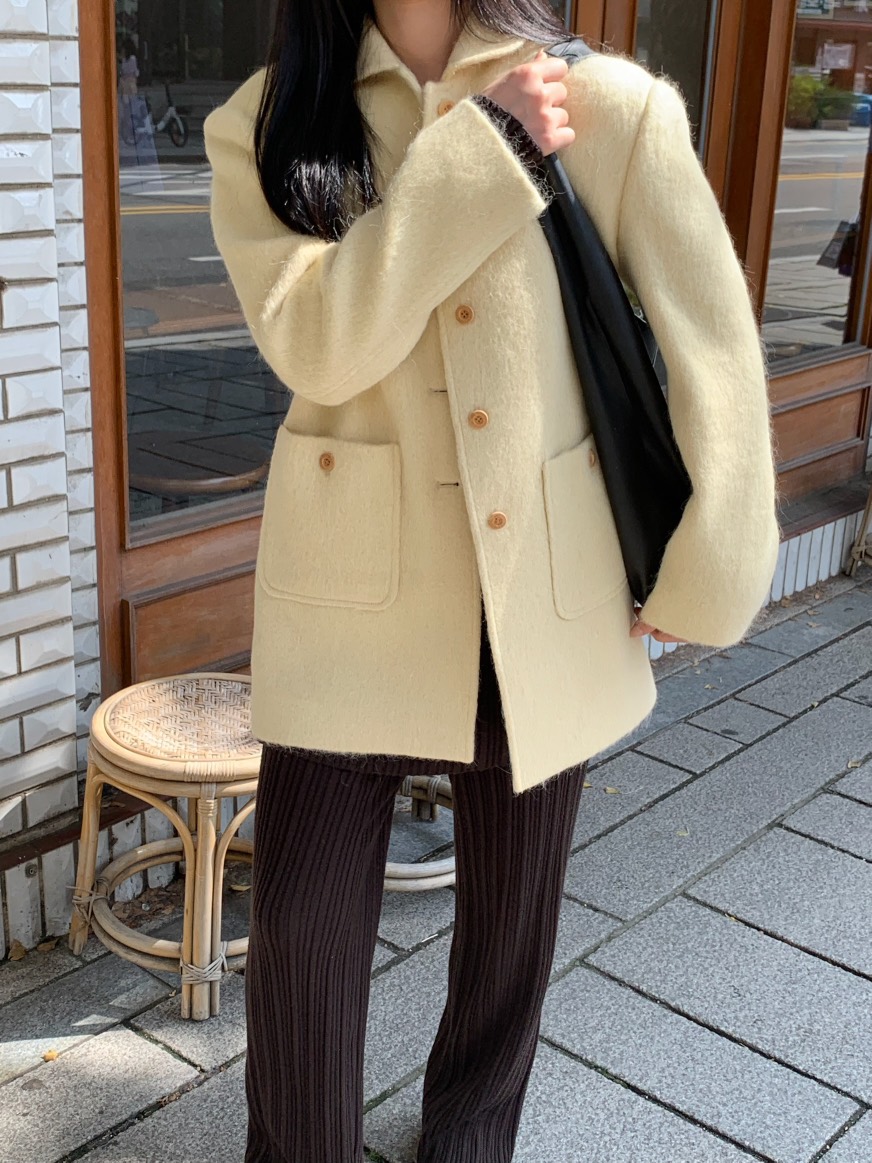 A Flan東大門㊣代購女士新款休閑熱賣人氣真品時尚中長款大衣A:FLAN EDITION中長款大衣