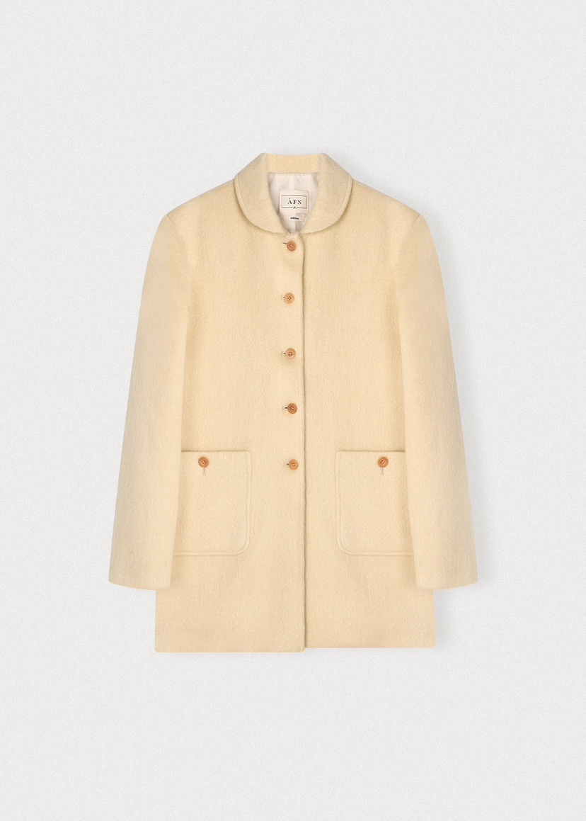 A Flan東大門㊣代購女士新款休閑熱賣人氣真品時尚中長款大衣A:FLAN EDITION中長款大衣圖色1