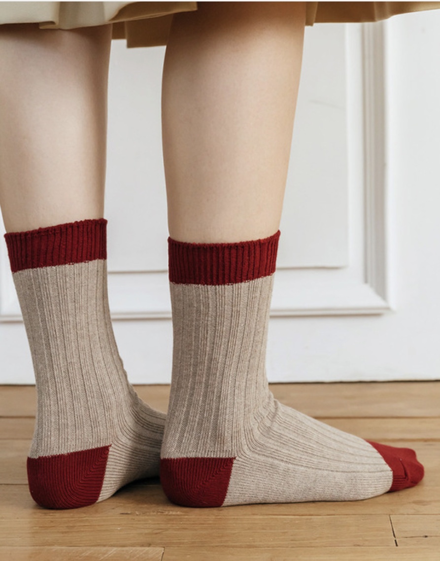 MU:TI韓國直郵㊣女士新品職業熱賣時尚真品人氣25秋冬休閑襪子MU:TI襪子