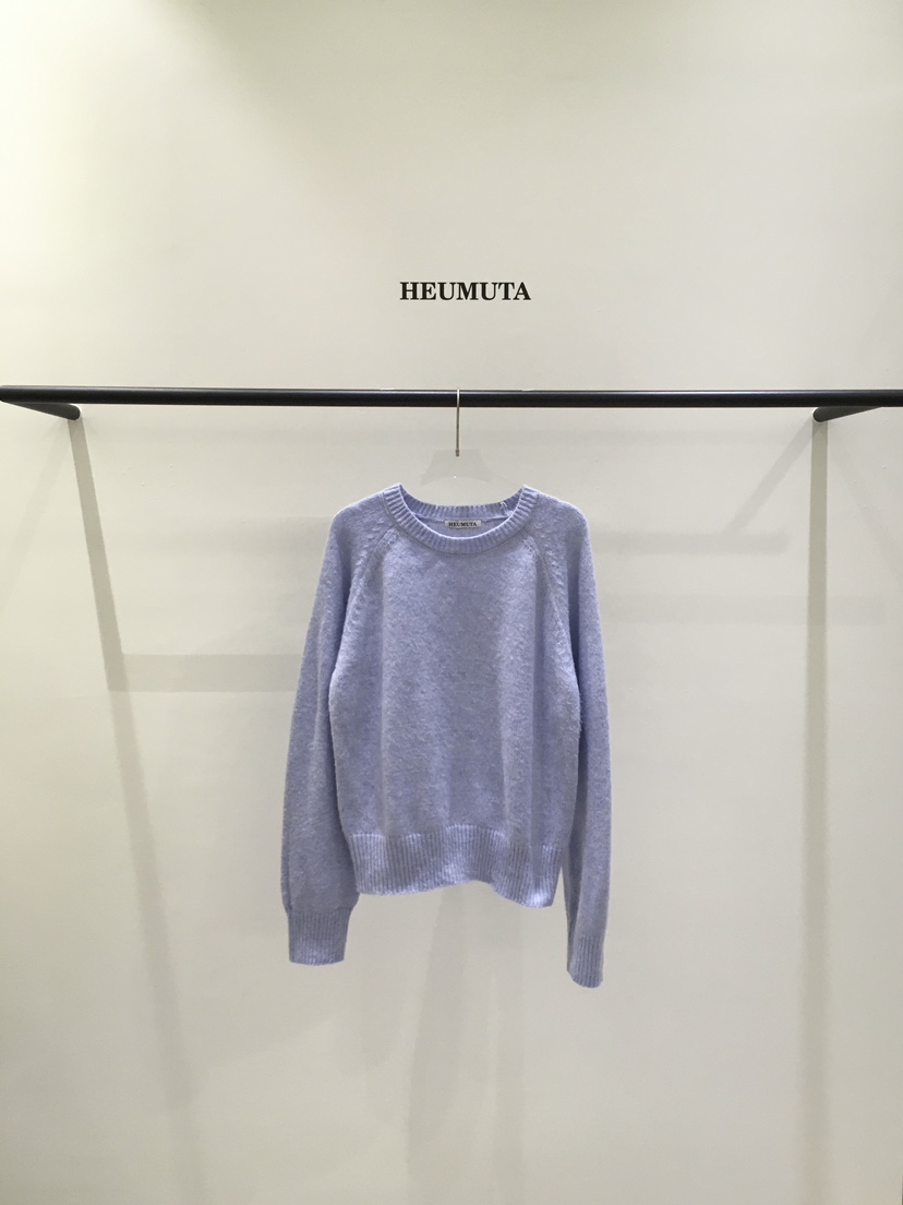 HEUMUTA東大門㊣直郵女士新品時尚熱賣休閑25秋冬職業針織衫HEUMUTA針織衫圖色1