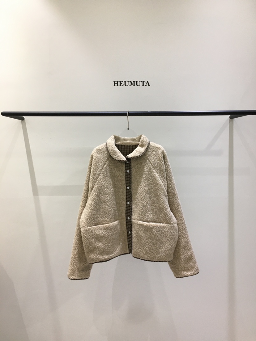 HEUMUTA東大門㊣實拍女裝新款真品熱賣人氣時尚推薦夾克里外穿HEUMUTA夾克圖色2