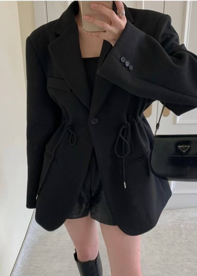 COME OPEN東大門㊣直郵女士新款推薦職業人氣25秋冬夾克羊毛COME OPEN/HAPER夾克