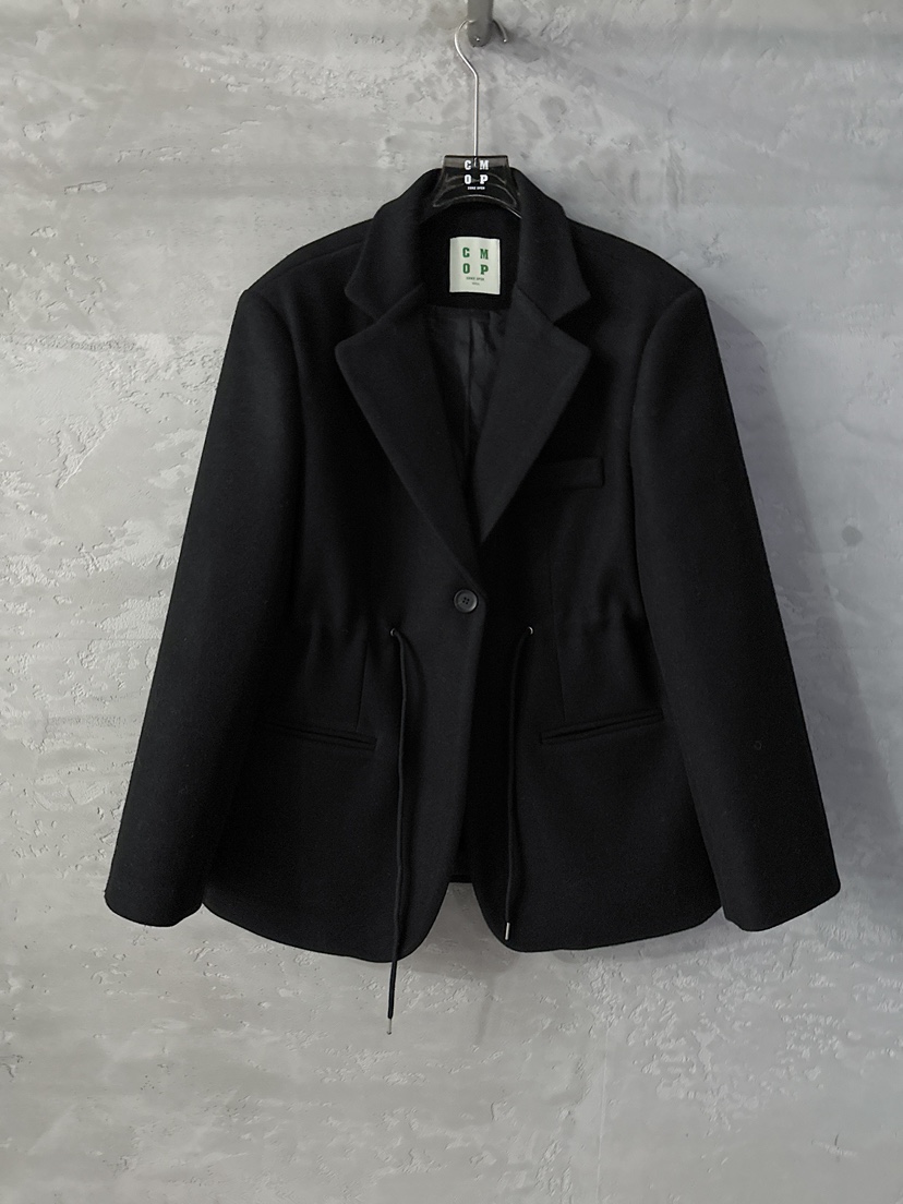 COME OPEN東大門㊣直郵女士新款推薦職業人氣25秋冬夾克羊毛COME OPEN/HAPER夾克圖色3