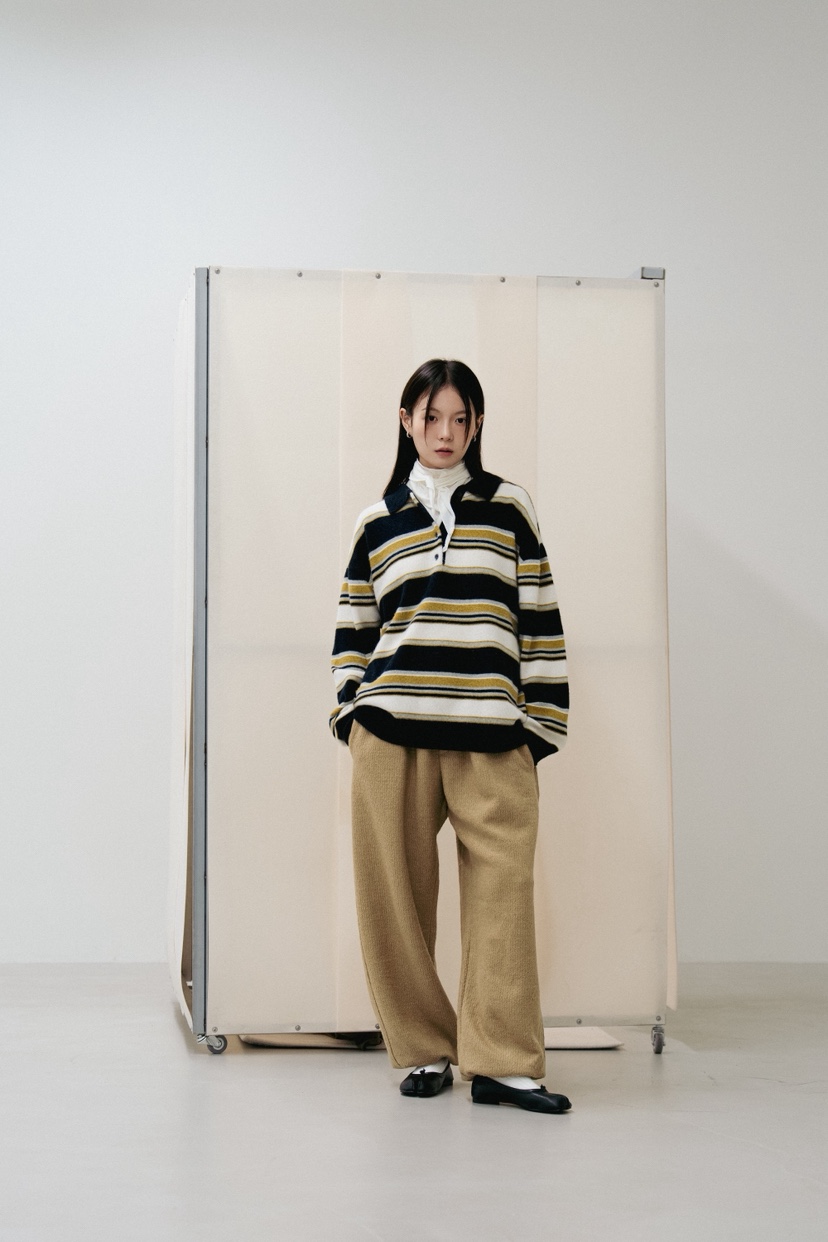 OURS韓國直郵㊣女士新品人氣熱賣25秋冬時尚推薦職業休閑褲OURS休閑褲