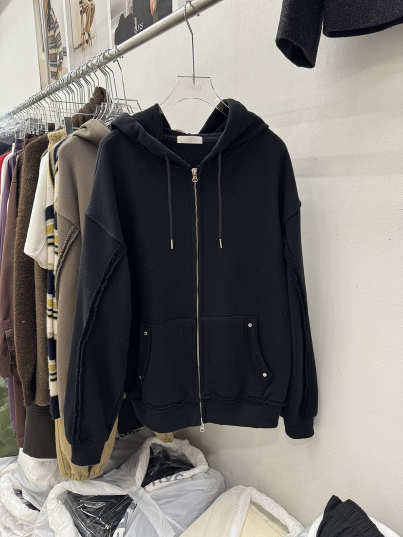 OURS韓國直郵㊣女裝新款人氣推薦真品熱賣職業時尚休閑夾克OURS夾克圖色1