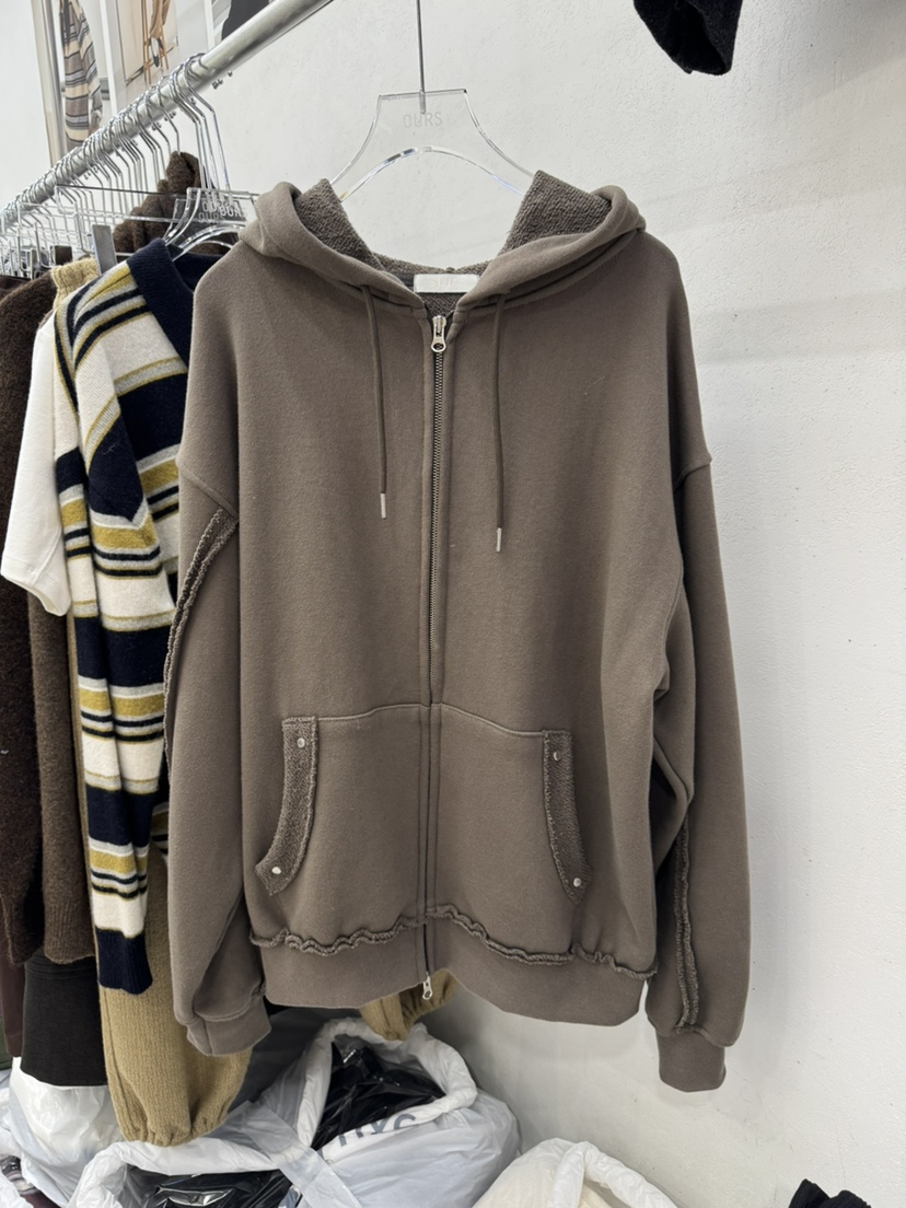 OURS韓國直郵㊣女裝新款人氣推薦真品熱賣職業時尚休閑夾克OURS夾克圖色2